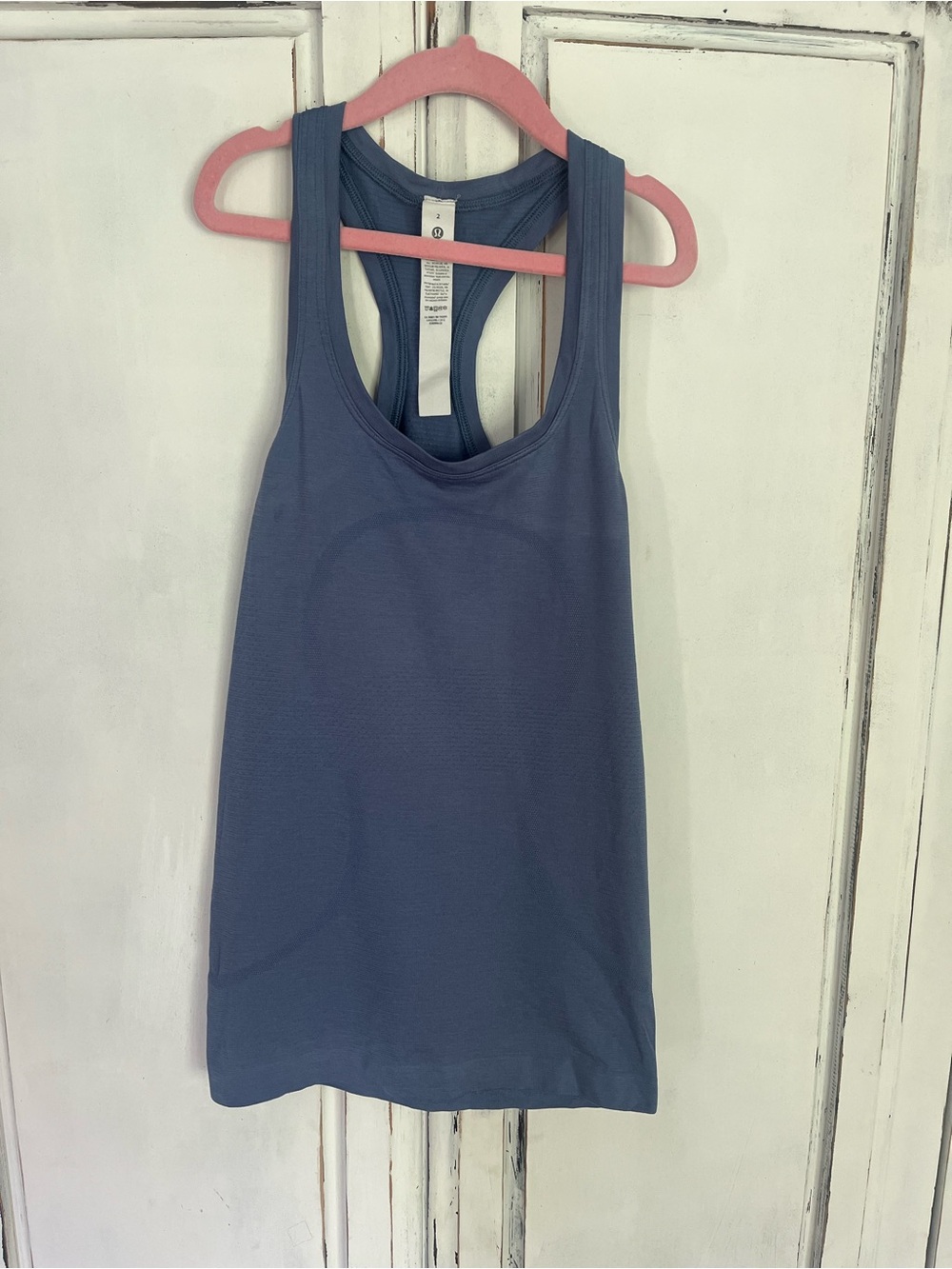 lululemon athletica Blue Racerback Tank